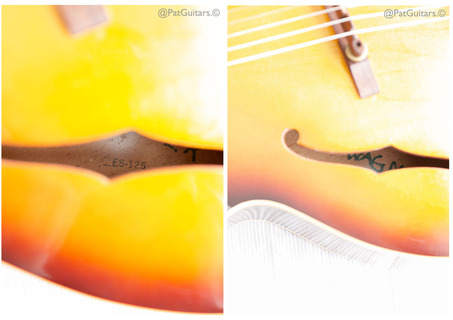 Gibson Es 125 Vintage Archtop In Sunburst 1961