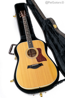 Taylor 610 Lemon Grove In Natural. Flamed Maple Back And Sides. 1988