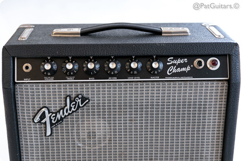 Fender Super Champ 18 Watt 1x10