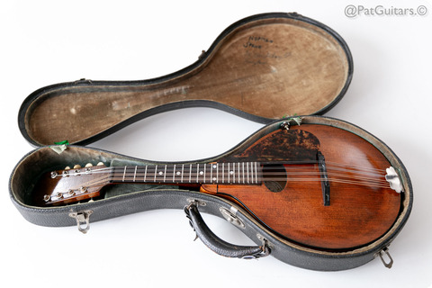 Gibson Junior Style A Mandolin In Natural 1930