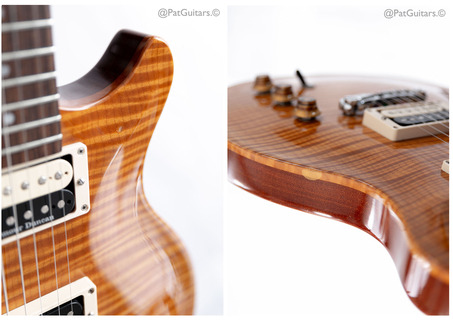 Hamer Usa Artist Studio Thinline Duble Cut Les Paul 7.3lbs 1996