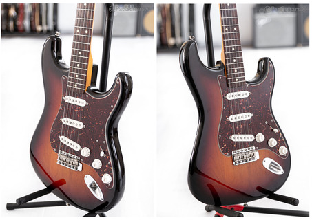 Fender John Mayer Stratocaster In Sunburst Electric Guitar 2012
