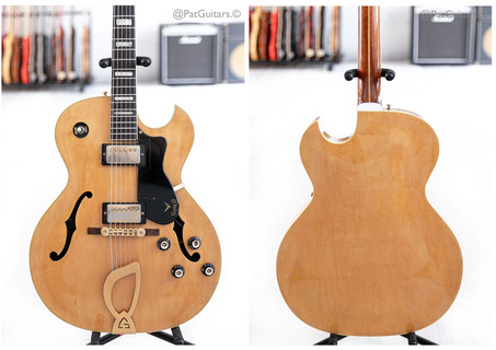 Guild Capri Ce 100 Archtop In Natural 1961