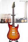 Suhr Legacy HSS EMGs In Aged Cherry Burst 7.4lbs 2023