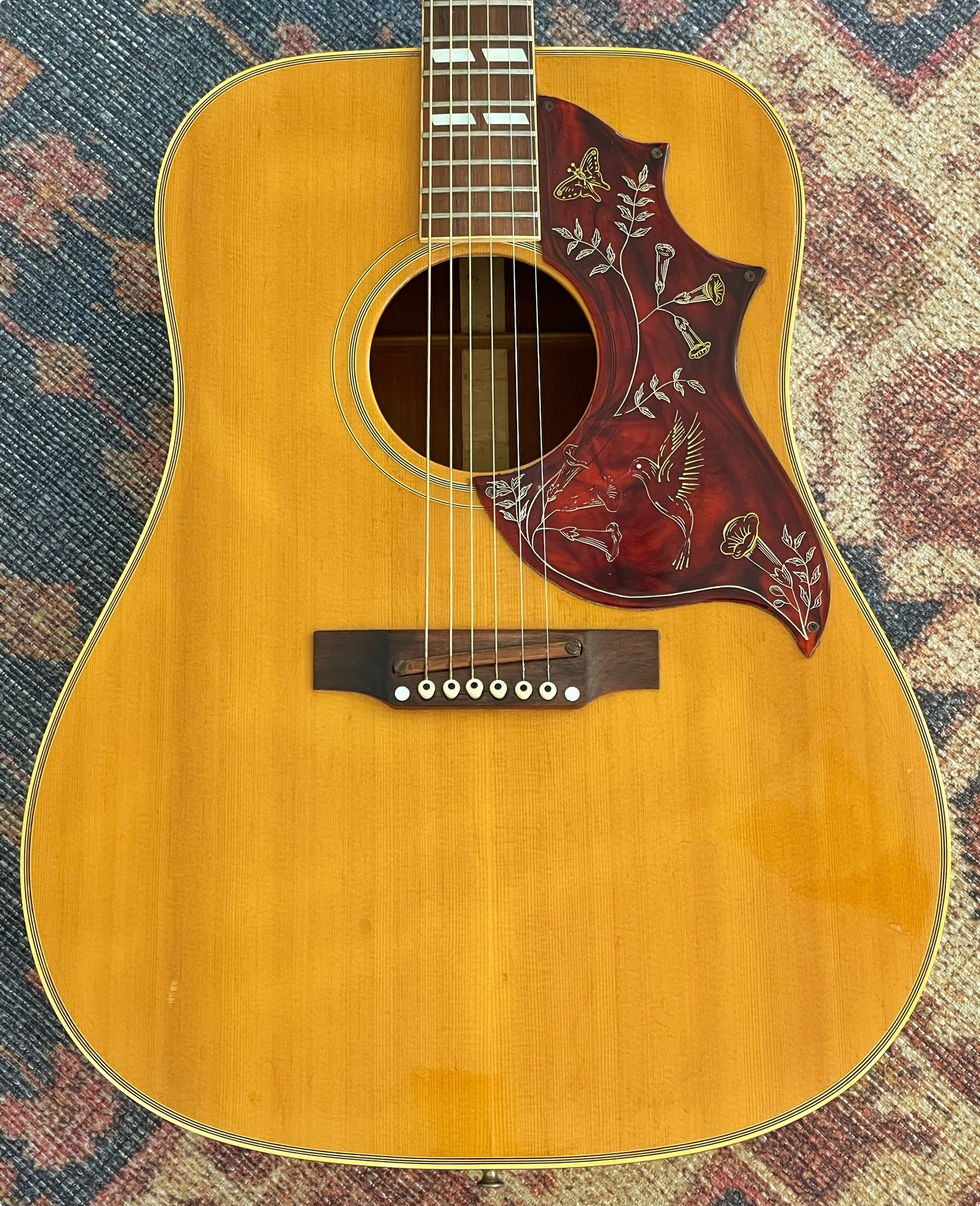 Gibson Hummingbird 1968 Natural Guitar For Sale