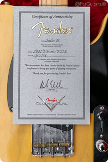 Fender Custom Shop 51 Nocaster In Blonde 1999