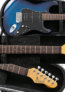 Blade Levinson Rh 2 Classic Electric Guitar In Blue Burst 2010