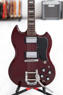 Guild S 100 Bigsby In Cherry Electric Guitar 1974