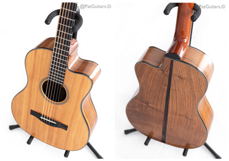 Keefe Colin Rowan Pro Acoustic Guitar In Natural 2011