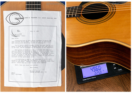 Gurian Guitars Jr Jumbo Acoustic Guitar In Natural 1977