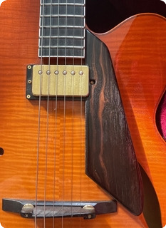 D'aquisto Guitars Jazzline Jim Hall 2005 Flammed Maple / Sunburst