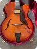 D'aquisto Guitars Jazzline Jim Hall 2005-Flammed Maple / Sunburst