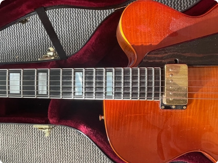 D'aquisto Guitars Jazzline Jim Hall 2005 Flammed Maple / Sunburst