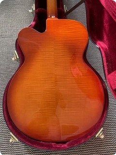 D'aquisto Guitars Jazzline Jim Hall 2005 Flammed Maple / Sunburst