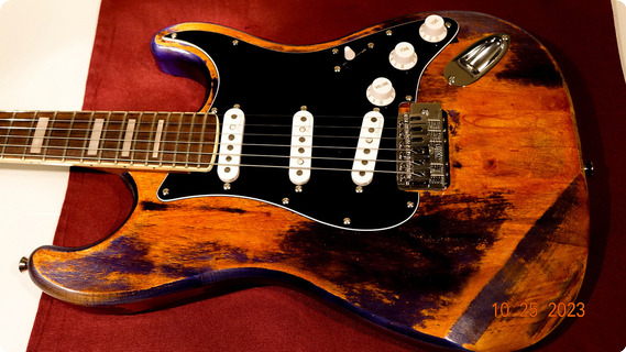Luthier Joseph Wilson Nyc Solid Swamp Ash Relic St 2023 Swamp Ash / Relic