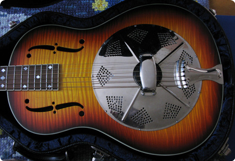 National Reso Phonic Guitars Estralita Deluxe 2009 Sunburst