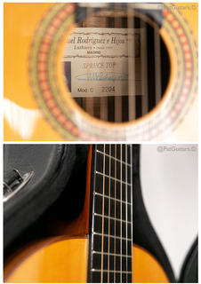Manuel Rodriguez Model C Classical Guitar Spruce Top 1999