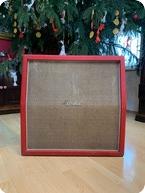 Marshall Marshall Basketweave Tilted Speaker 4xT1221 1968 Red