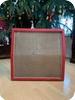 Marshall Marshall Basketweave Tilted Speaker 4xT1221  1968-Red