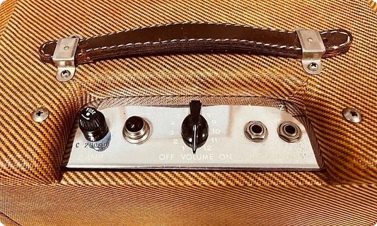 Fender Champ 5f1 Narrow Panel 5w Tweed 1963