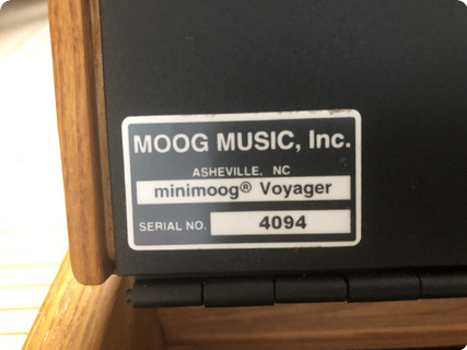 Moog Moog Minimoog Performer Edition 2002 Wood
