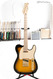 Fender 2022 Fender Richie Kotzen Signature Telecaster MIJ Sunburst 7.7lbs! 2022