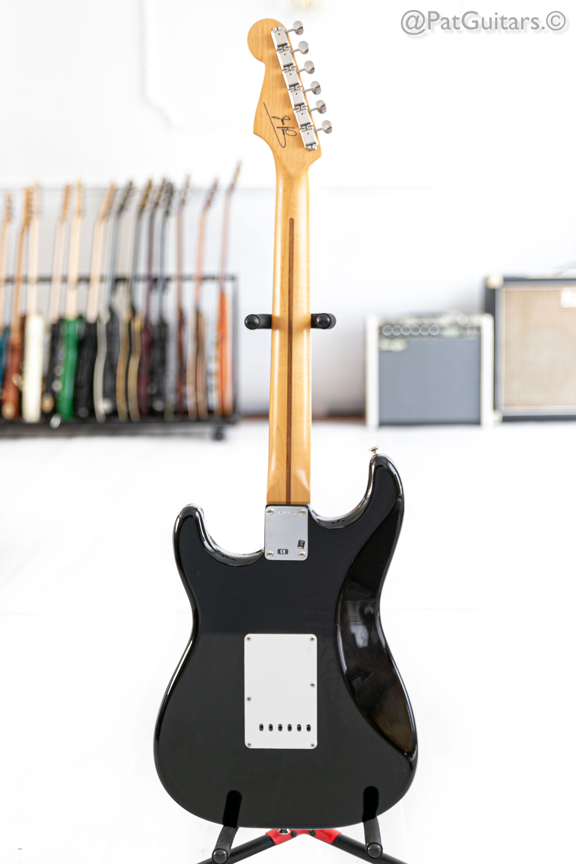 Fender Dave Murray Signature Stratocaster In Black Iron Maiden 7.2lbs
