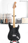 Fender-Stratocaster Maple Fretboard In Black-1978-Black