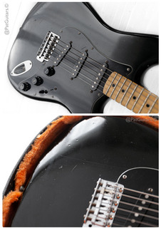 Fender Stratocaster Maple Fretboard In Black 1978 Black