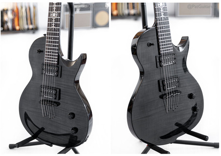 Solar Gc1.6 Killertone Sd Black Winter Pickups Flame Top In Black 2020