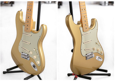 Fender  Custom Shop Deluxe Stratocaster In Hle Gold  2009