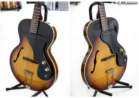 Gibson  Es 120t In Sunburst Slim Body 1962
