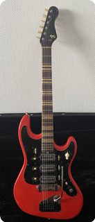 Hofner 176 Galaxie Deluxe + Hardcase 1965 Red