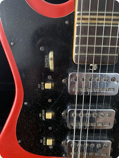 Hofner 176 Galaxie Deluxe + Hardcase 1965 Red
