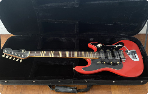 Hofner 176 Galaxie Deluxe + Hardcase 1965 Red