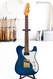 Blade Levinson Delta Thinline Tele In Ocean Blue 1999