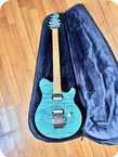 Ernie Ball | Music Man-GUITAR VAN HALEN BLUE TRANSLUCENT-1995-BLUE TRANSLUCENT