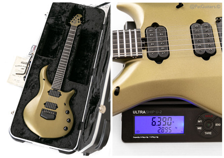 Ernie Ball Music Man   Bfr Majesty John Petrucci Dargie Delight Matte Olive Pearl 2019