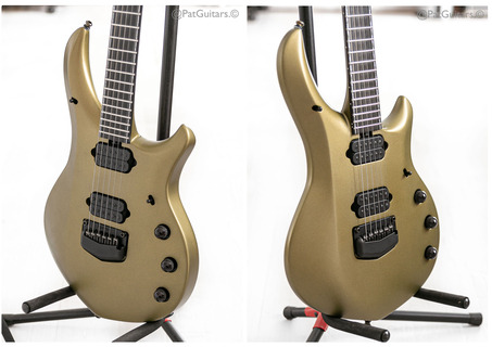 Ernie Ball Music Man   Bfr Majesty John Petrucci Dargie Delight Matte Olive Pearl 2019