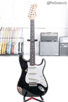 Fender Custom Shop 62 Active Stratocaster With Clapton Boost Relic Black 7.6lbs 2016