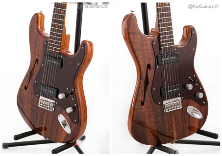 Fender Stratocaster Custom Shop Ltd Artisan Dual P90 Koa 6.9lbs 2024