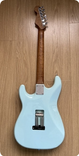 Warmoth Stratocaster With Gibson Conversion Scale Neck 2022 Sonic Blue