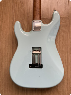 Warmoth Stratocaster With Gibson Conversion Scale Neck 2022 Sonic Blue