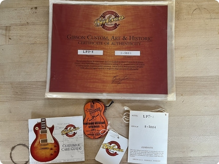 Gibson Custom Shop Les Paul Standard 2005 Sunburst