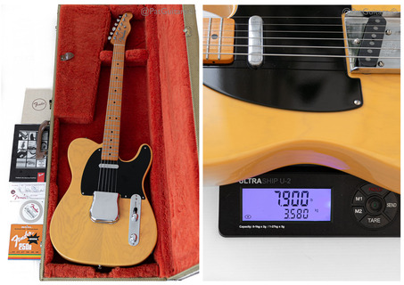 Fender American Vintage 52 Reissue Telecaster In Butterscotch Blonde 1998