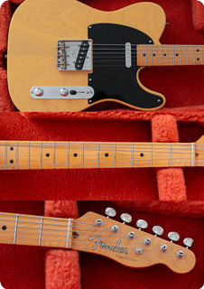 Fender American Vintage 52 Reissue Telecaster In Butterscotch Blonde 1998