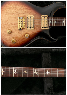 Prs Custom 24 Brazilian Burl 10 Top Gold. Cu24 Paul Reed Smith 10t 1989