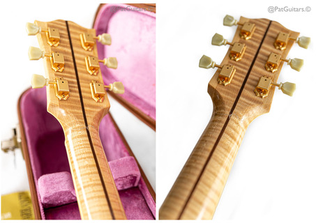 Gibson Sj 200 In Natural. Headstock Repair 2009