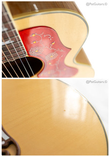Gibson Sj 200 In Natural. Headstock Repair 2009