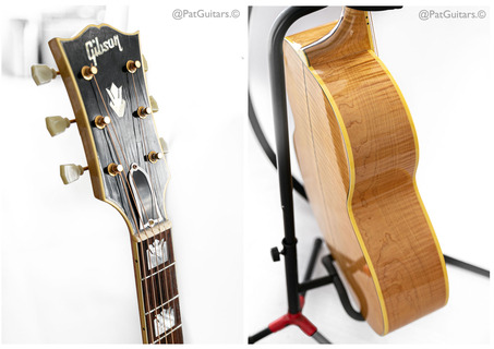 Gibson Sj 200 In Natural. Headstock Repair 2009